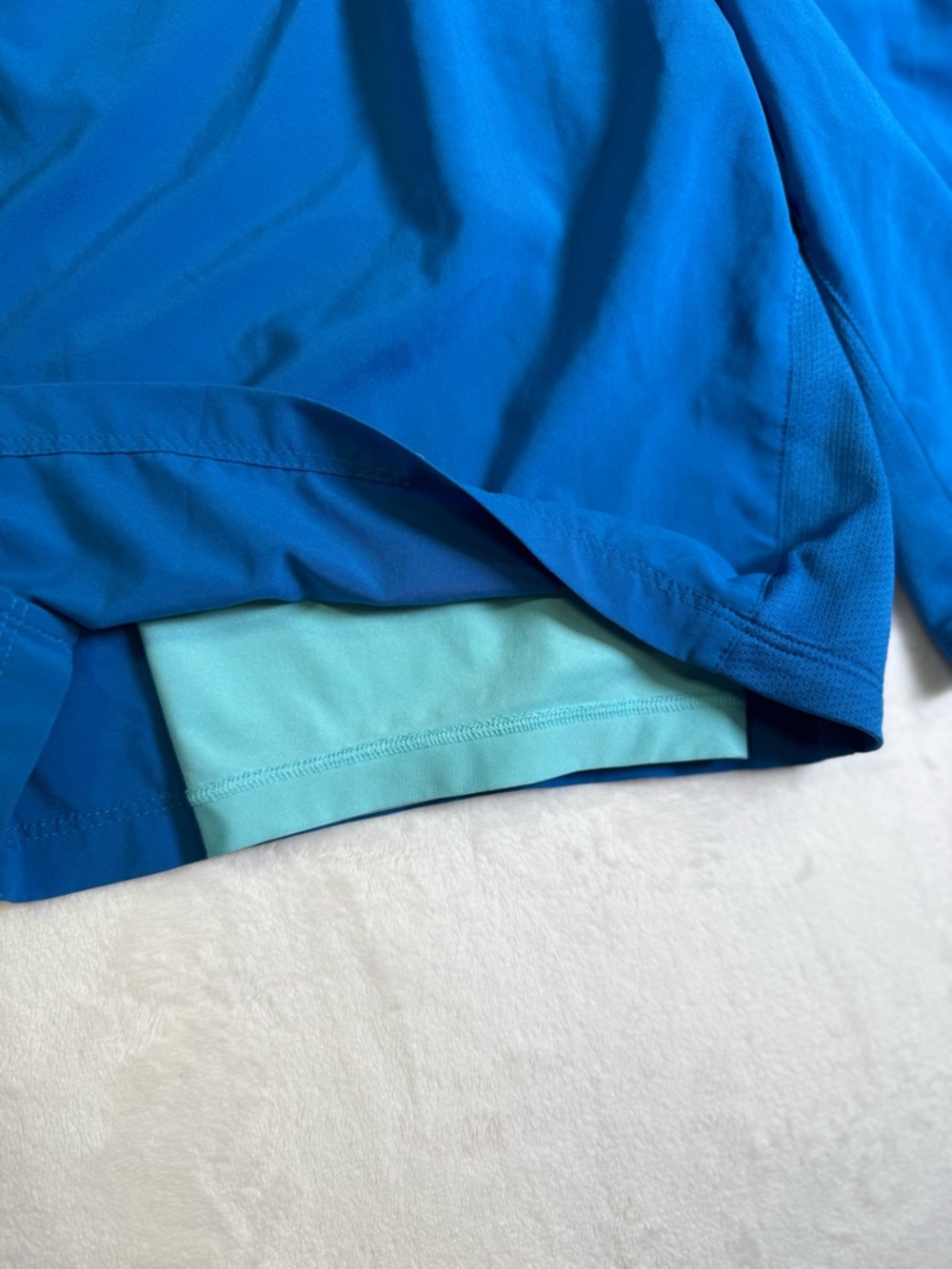 Nike Men’s Electric Blue Dry-fit running Performance Athletic Shorts - Picture 4 of 5